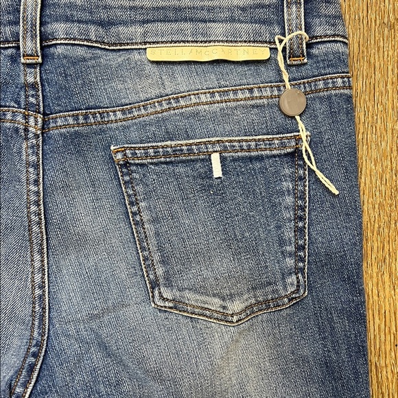 NWT Stella McCartney Lightly Distressed Skinny Jeans Size 29 - Picture 8 of 11